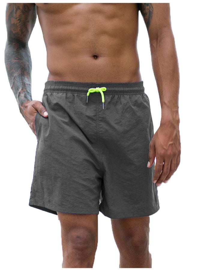 Generic - Sports Workout Performance Shorts Grey - Image 1