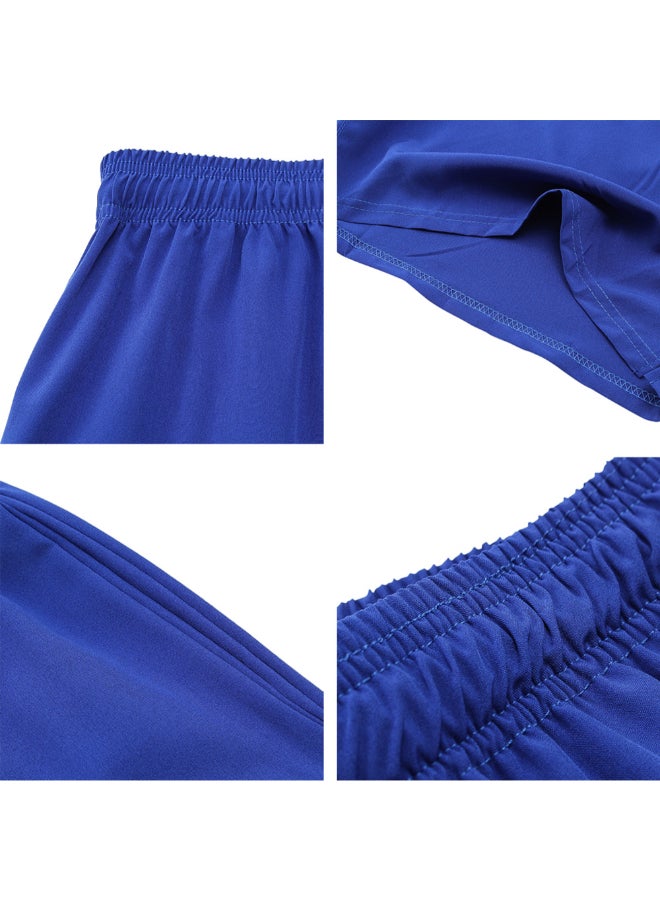 Generic - Sports Workout Performance Shorts Royal Blue - Image 1