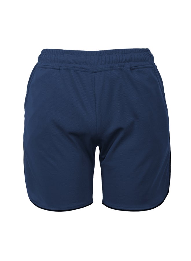 Generic - Sports Workout Performance Shorts Dark Blue - Image 1