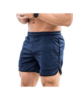 Sports Workout Performance Shorts Dark Blue