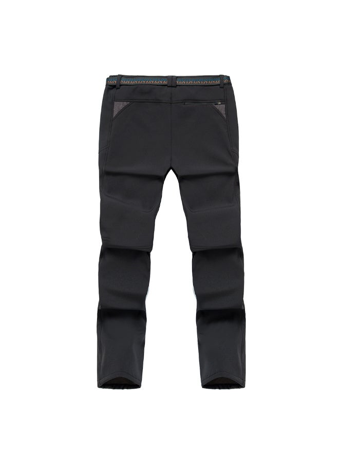 Fleece Removable Outdoor Sports Pants Black  - Image 3