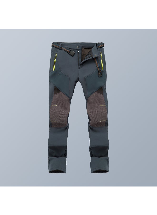 Fleece Removable Outdoor Sports Pants Grey  - Image 2