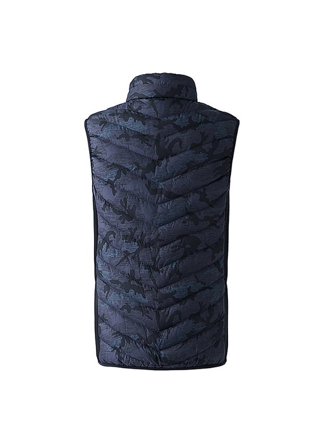 Generic - Camouflage Print Electric Heated Vest Dark Grey - Image 1