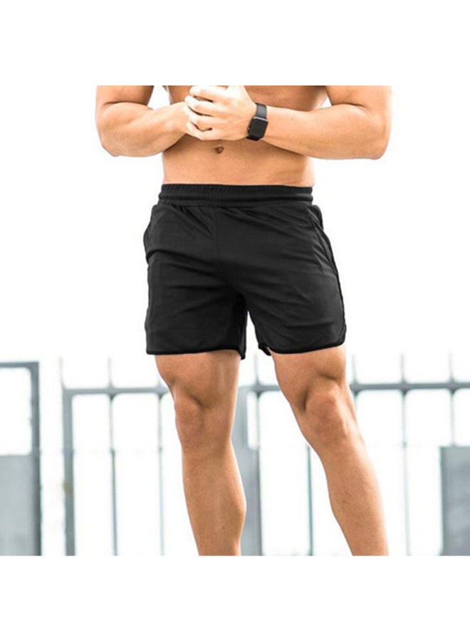Sports Workout Performance Shorts Black  - Image 2