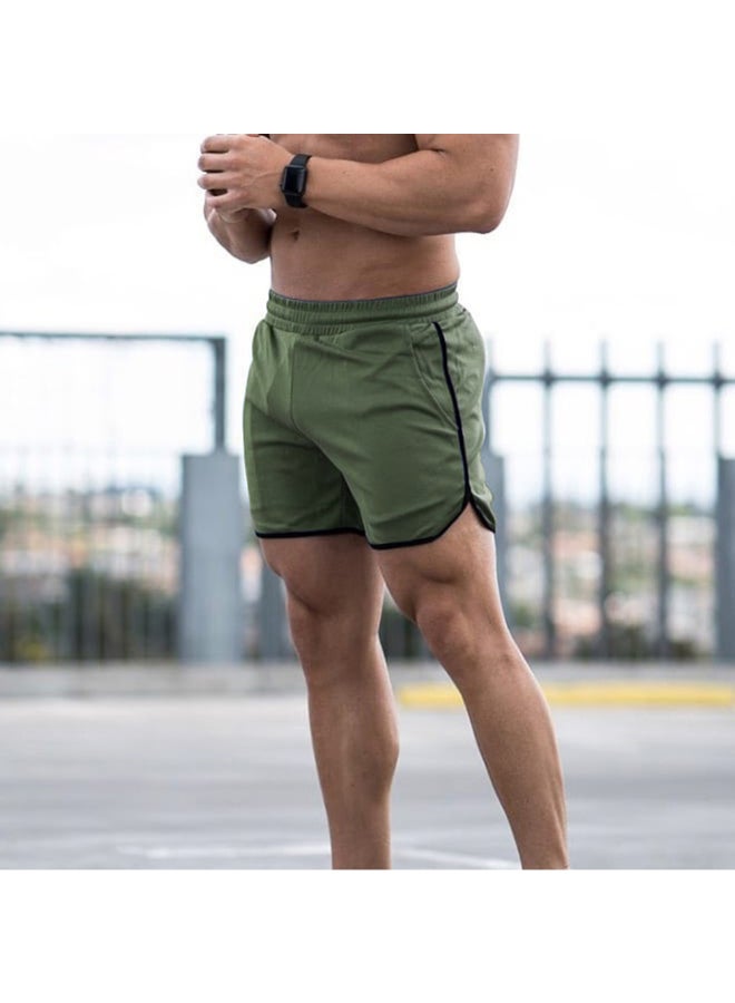 Generic - Breathable Performance Sports Shorts Green - Image 1