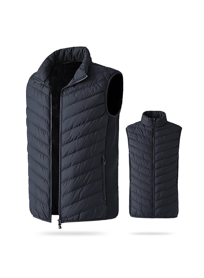 Generic - Electric Heated Padded Thermal Vest Black - Image 1
