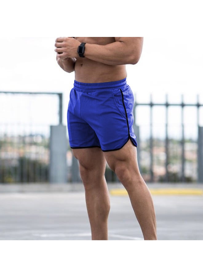 Generic - Sports Workout Performance Shorts Royal Blue - Image 1