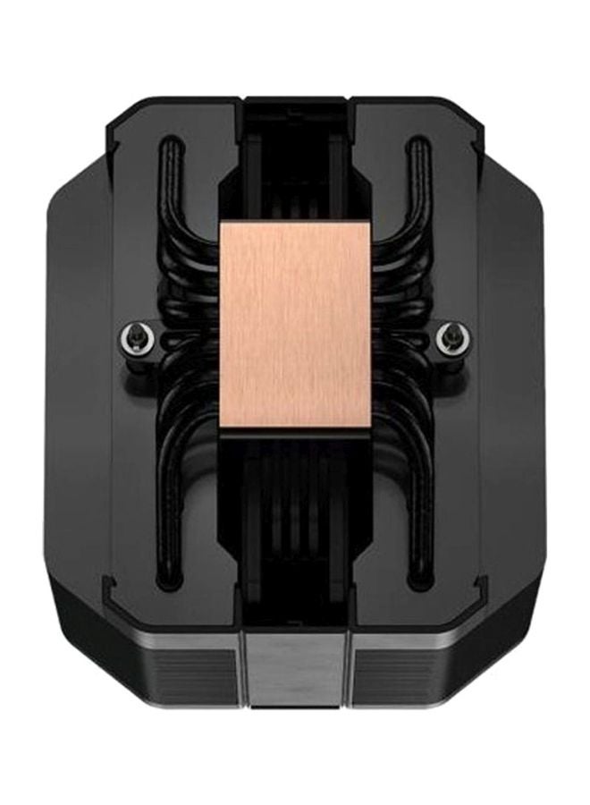 COOLER MASTER RGB Dual Tower Master Air Cooler 5.3x4.9x6.5inch Black  - Image 2
