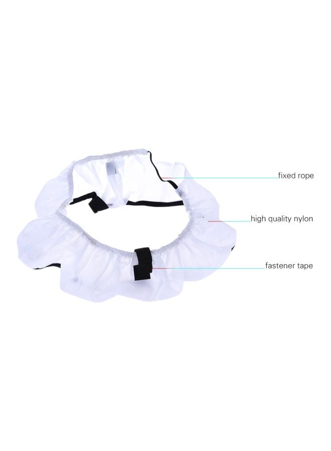 ANDOER Flash Light Cloth Diffuser Kit For LA-650B White/Black - Image 4