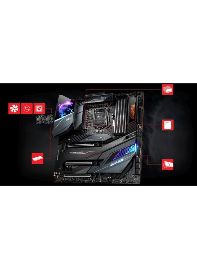 MSI Meg Z490 Godlike Motherboard Black  - Image 5