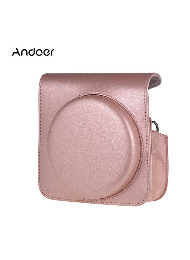 ANDOER Protective Case With Adjustable Strap Pink  - Image 3