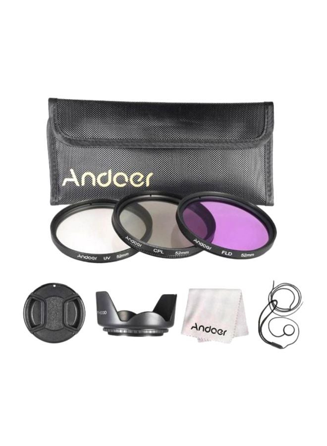ANDOER Camera Lens Filter Kit Black/White/Clear  - Image 1