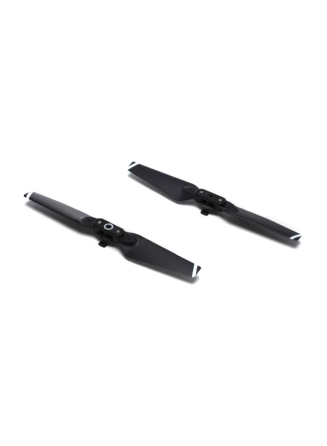 dji - Spark Part-2 4730S Quick-Release Folding Propellers Black/White - Image 1