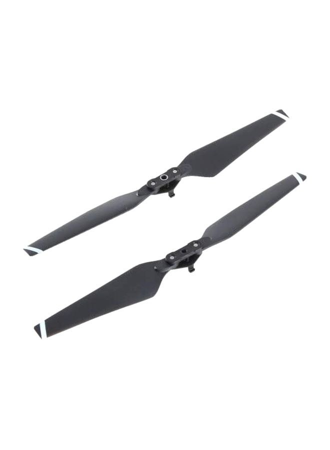 dji - Spark Part-2 4730S Quick-Release Folding Propellers Black/White - Image 1