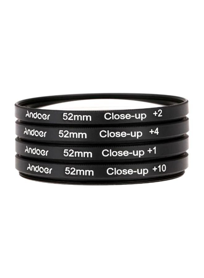 ANDOER Macro Close-Up Lens Filter Set Black/Clear  - Image 1