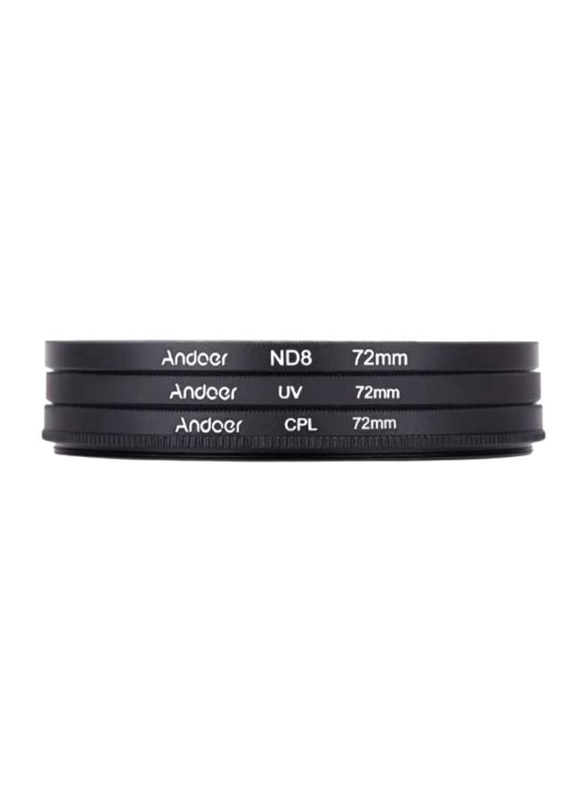 ANDOER Neutral Density Lens Filter Kit Black/Clear  - Image 1