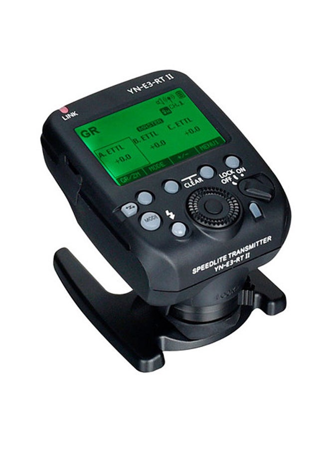 YONGNUO - Flash Trigger Speedlite Wireless Transmitter Black/Grey - Image 1