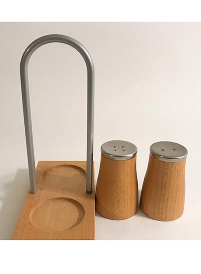 bodum Nissen Salt And Pepper Grinder Brown 14x7.5x18cm  - Image 2