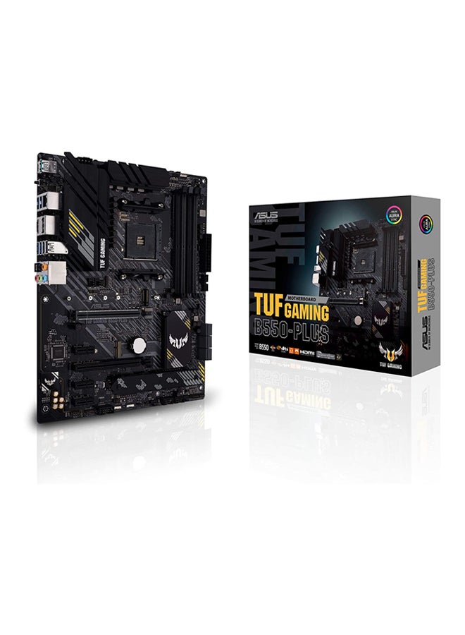 TUF GAMING B550-PLUS (AMD B550) AM4 ATX PCIe 4.0, dual M.2, 2.5 Gb Ethernet, SATA 6 Gbps, USB 3.2 Gen 2 Type-A and Type-C RGB 12x9.6inch Black/Grey - v1617448404/N38943651A_3