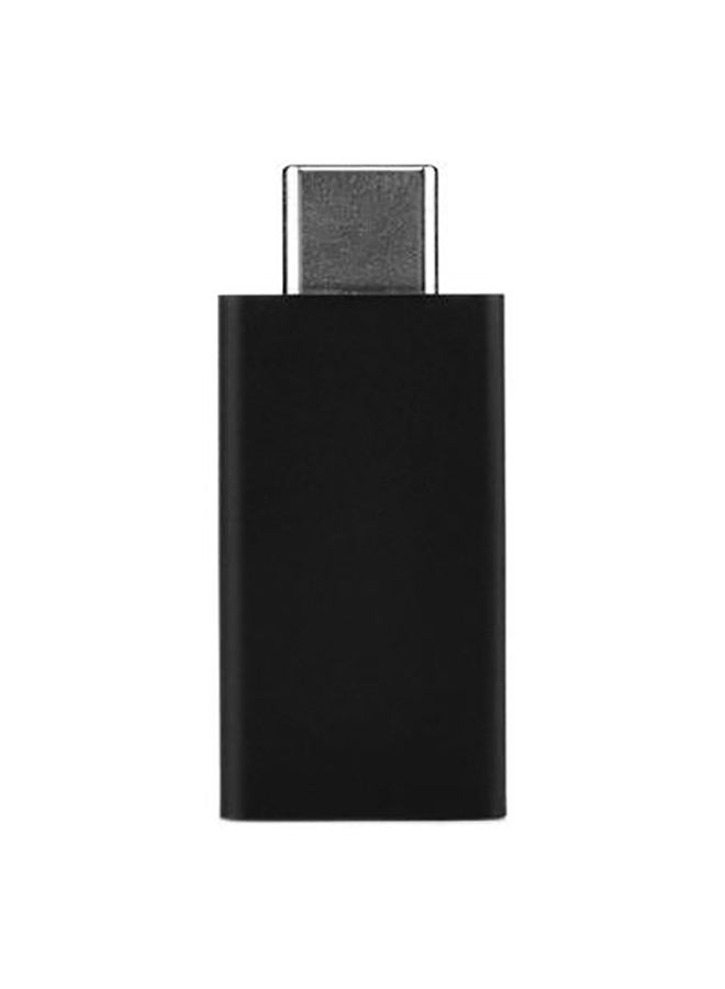 Microsoft USB-C To USB 3.0 Adapter Black - Image 3