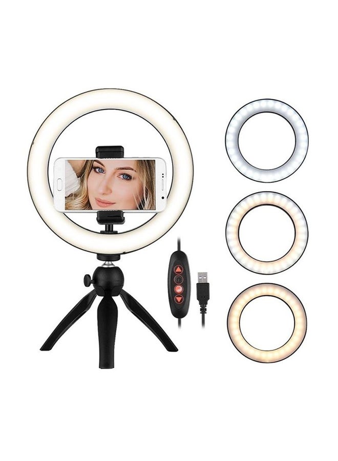 دوكولر مصباح LED حلقي أسود/أبيض - Image 2