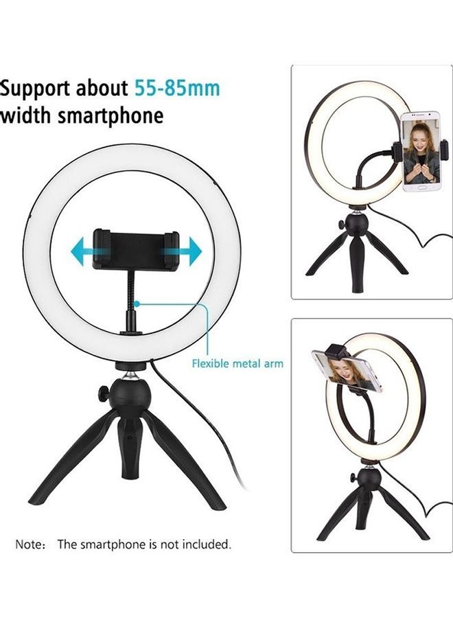 دوكولر مصباح LED حلقي أسود/أبيض - Image 3