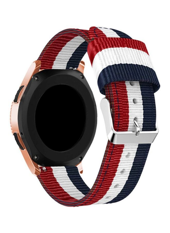 Voberry Replacement Strap For Samsung Galaxy Watch 42/40/44mm Red/White/Blue - Image 2