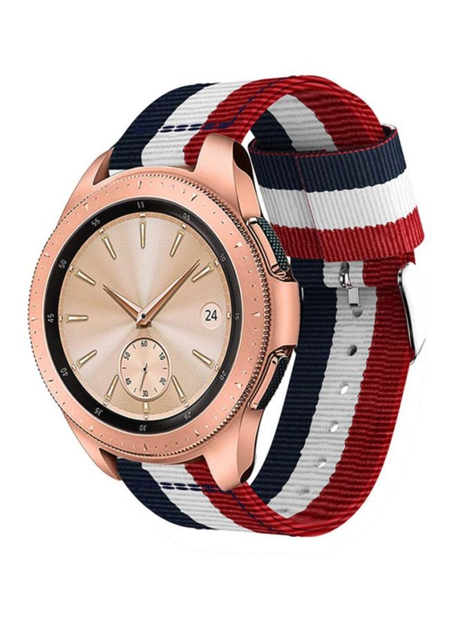 Voberry Replacement Strap For Samsung Galaxy Watch 42/40/44mm Red/White/Blue - Image 3