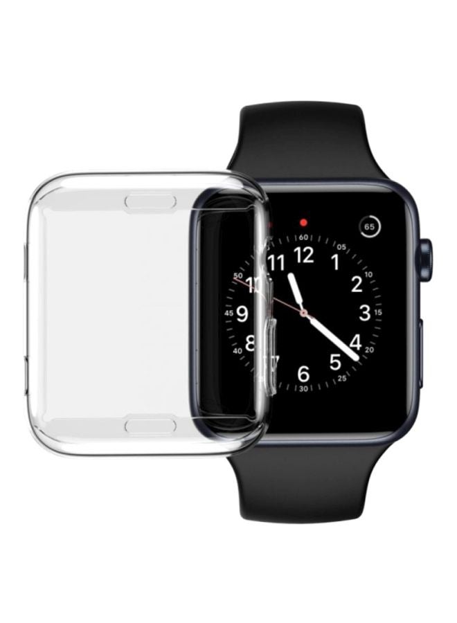 MARGOUN Ultra Thin TPU Case Cover For Apple Watch Series 38mm Clear 