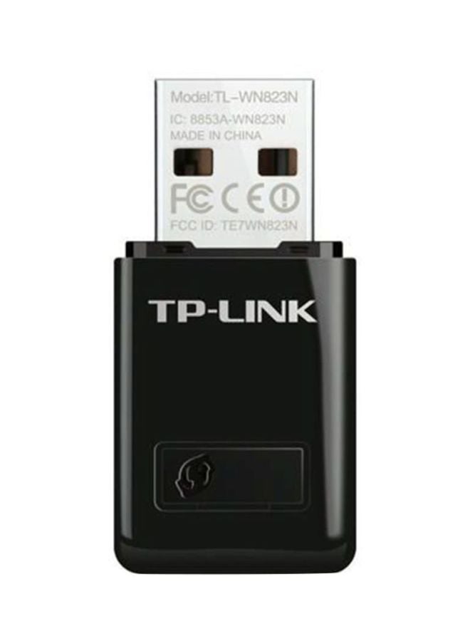 TP-LINK - Tlwn823N 300Mbps Mini Wireless N USB Adapter Black - Image 1