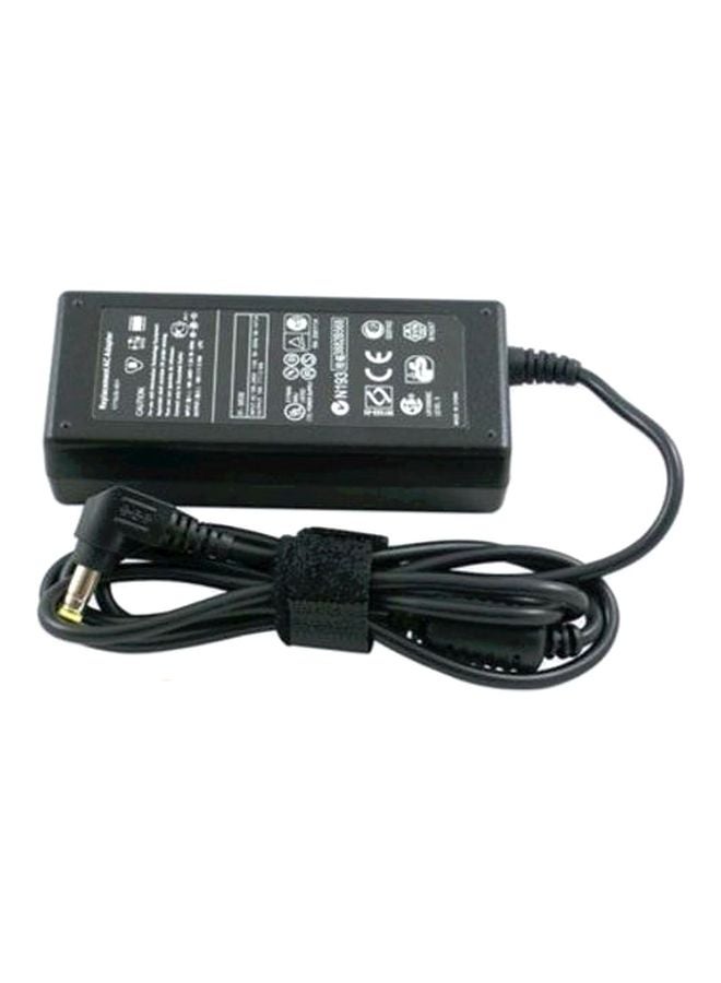 أيسر محول شحن للكمبيوتر المحمول أسود - Image 1