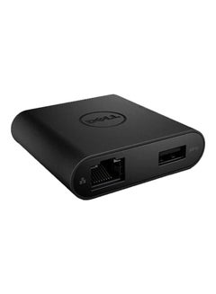 USB-C To HDMI/VGA/Ethernet Adapter Black