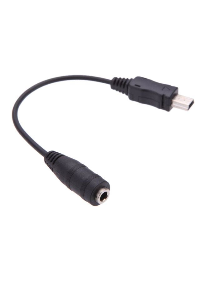 ANDOER Microphone Adapter Cable 3.5 mm Black/Silver  - Image 1