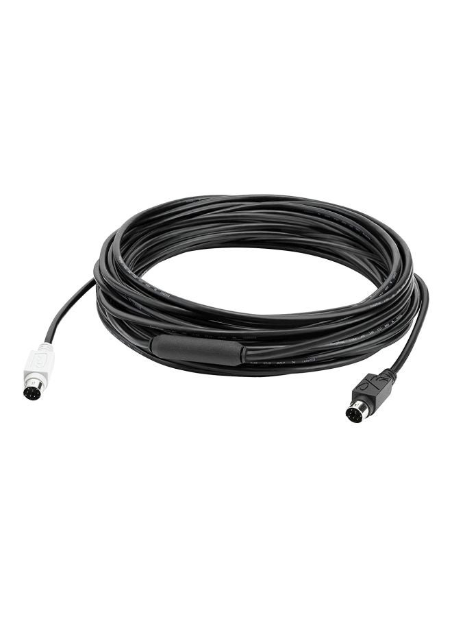 Logitech Group Extended Cable Black  - Image 1