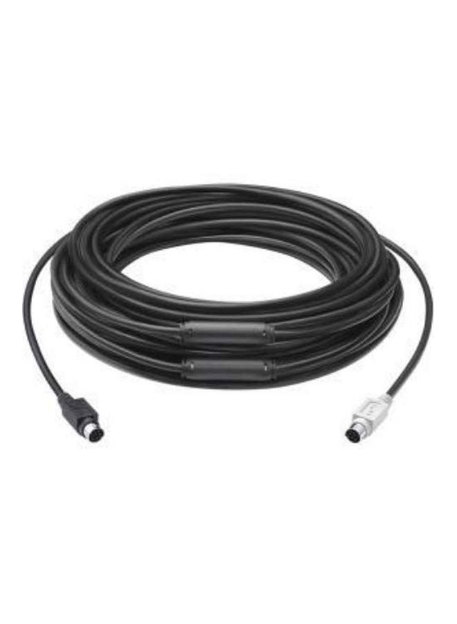 Logitech Group Extended Cable Black  - Image 3