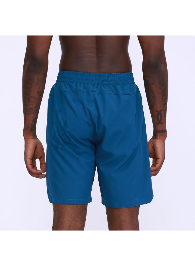 Breathable Fitness Quick Drying Shorts Blue - Image 4