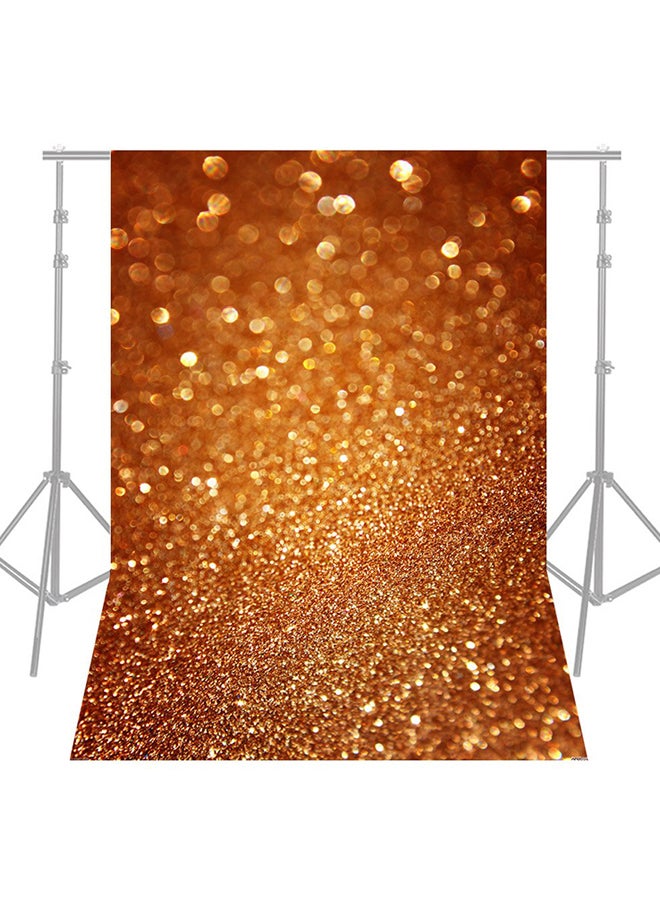 ANDOER - Photography Background Glitter Light Bokeh Spot Sequin Backdrop Digital Printed Photo Studio Props Brown/White - Image 1