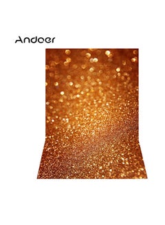 ANDOER Photography Background Glitter Light Bokeh Spot Sequin Backdrop Digital Printed Photo Studio Props Brown/White  - Image 4