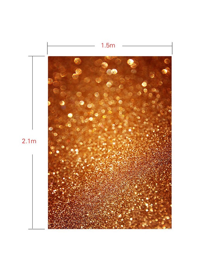 ANDOER - Photography Background Glitter Light Bokeh Spot Sequin Backdrop Digital Printed Photo Studio Props Brown/White - Image 1