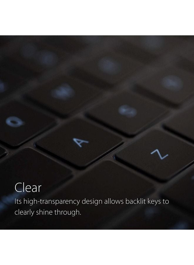 Moshi - ClearGuard Keyboard Protector For MacBook With Touch Bar Clear - Image 1
