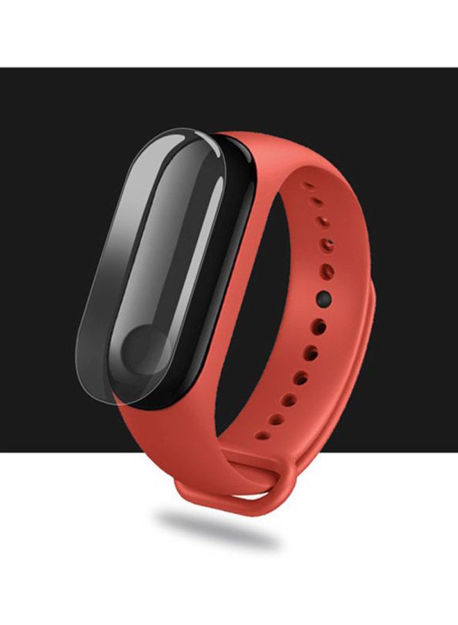 Voberry 2-Piece Tempered Glass Screen Protector For Xiaomi Mi Band 3 Clear  - Image 2