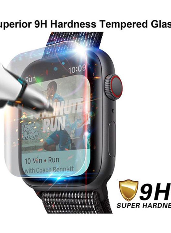 Voberry 5-Piece Screen Protector Film For Apple Watch Series 4 44mm Clear  - Image 2