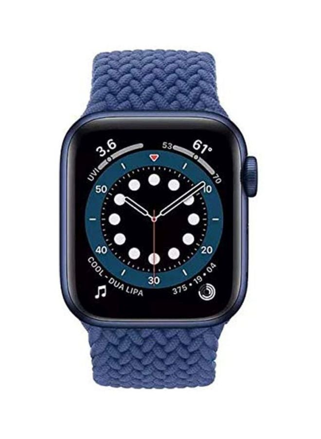 S-Color Elastic Bracelet For iwatch Series 6 Atlantic Blue  - Image 2
