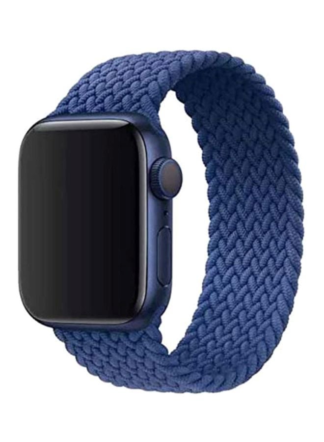 S-Color Elastic Bracelet For Iwatch Series 6 Atlantic Blue  - Image 1