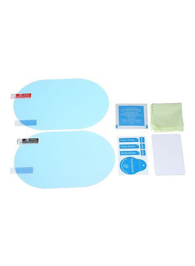 Generic Car Rearview Mirror Protective Film Anti Fog Window - 2 Pcs  - Image 2