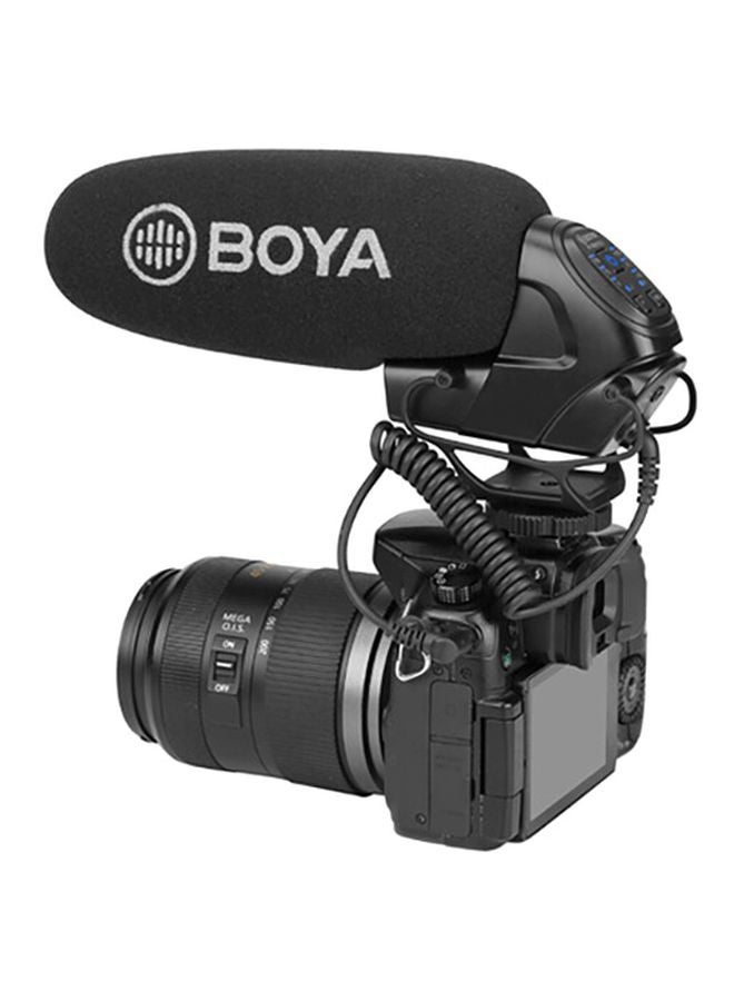 BOYA - Video Camera Shot Gun Microphone Bm3032 Black/White - Image 1
