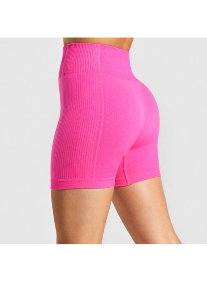 Comfortable Running Sports Shorts Rose - Image 2