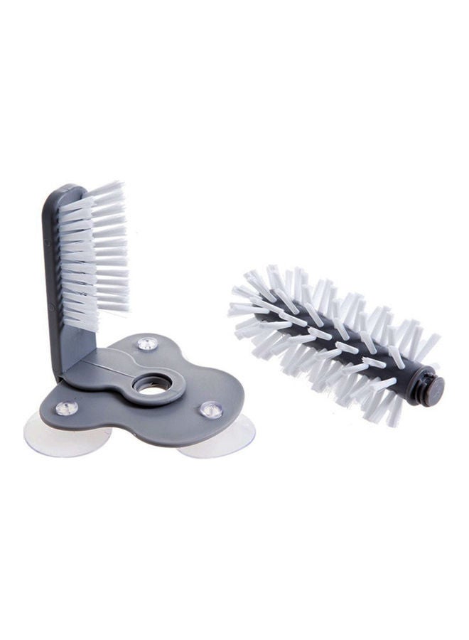 AIWANTO - Double Sided Bristle Brush Multicolour - Image 1