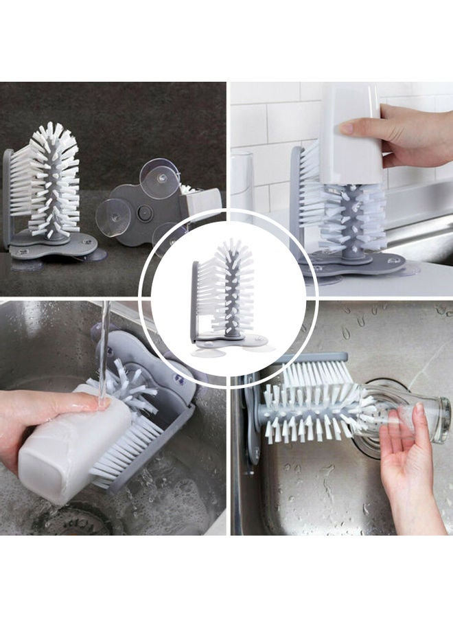 AIWANTO - Double Sided Bristle Brush Multicolour - Image 1