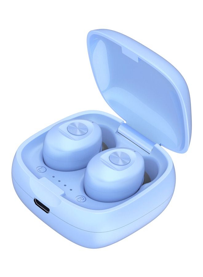 بيوينتي سماعة رأس لاسلكية تعمل بتقنية البلوتوث أزرق - Image 1
